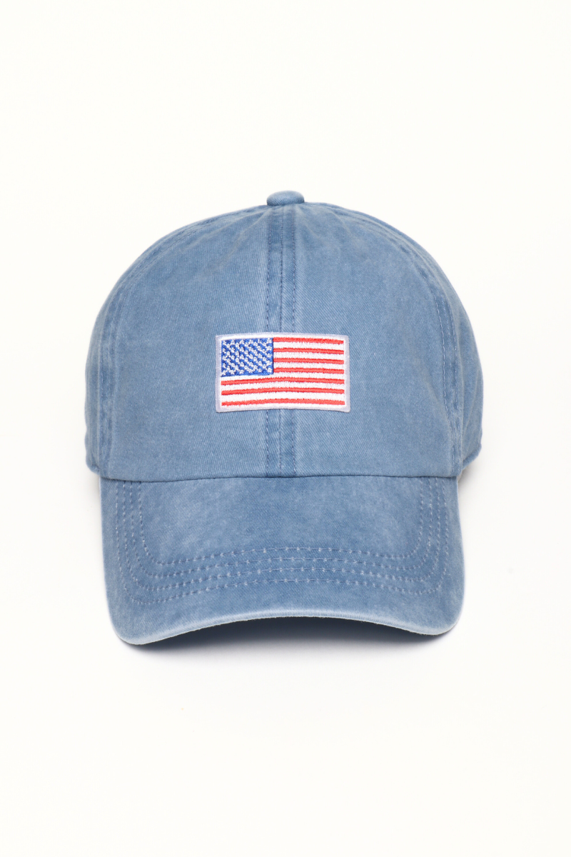 David And Young - Wholesale Baseball Cap - Unisex - American Flag Embroidery Baseball Cap1
