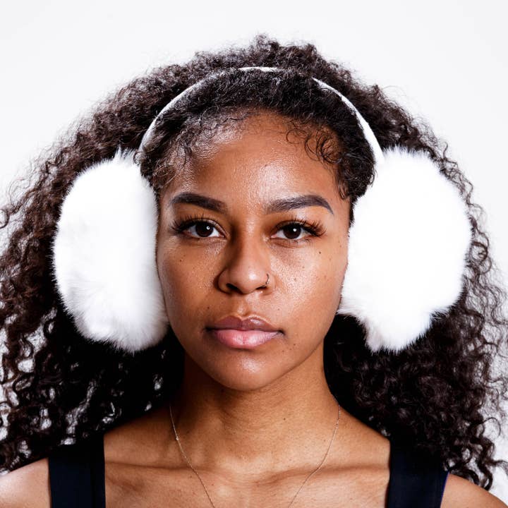 The Kollective - Wholesale Earwarmers/Ear Muffs - Women's - White Earmuffs1