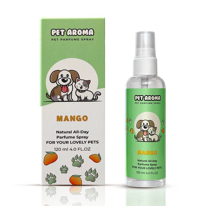 PET AROMA MANGO Perfume Natural en Spray para Mascotas de Todo el Día para venta al por mayor de Daspar