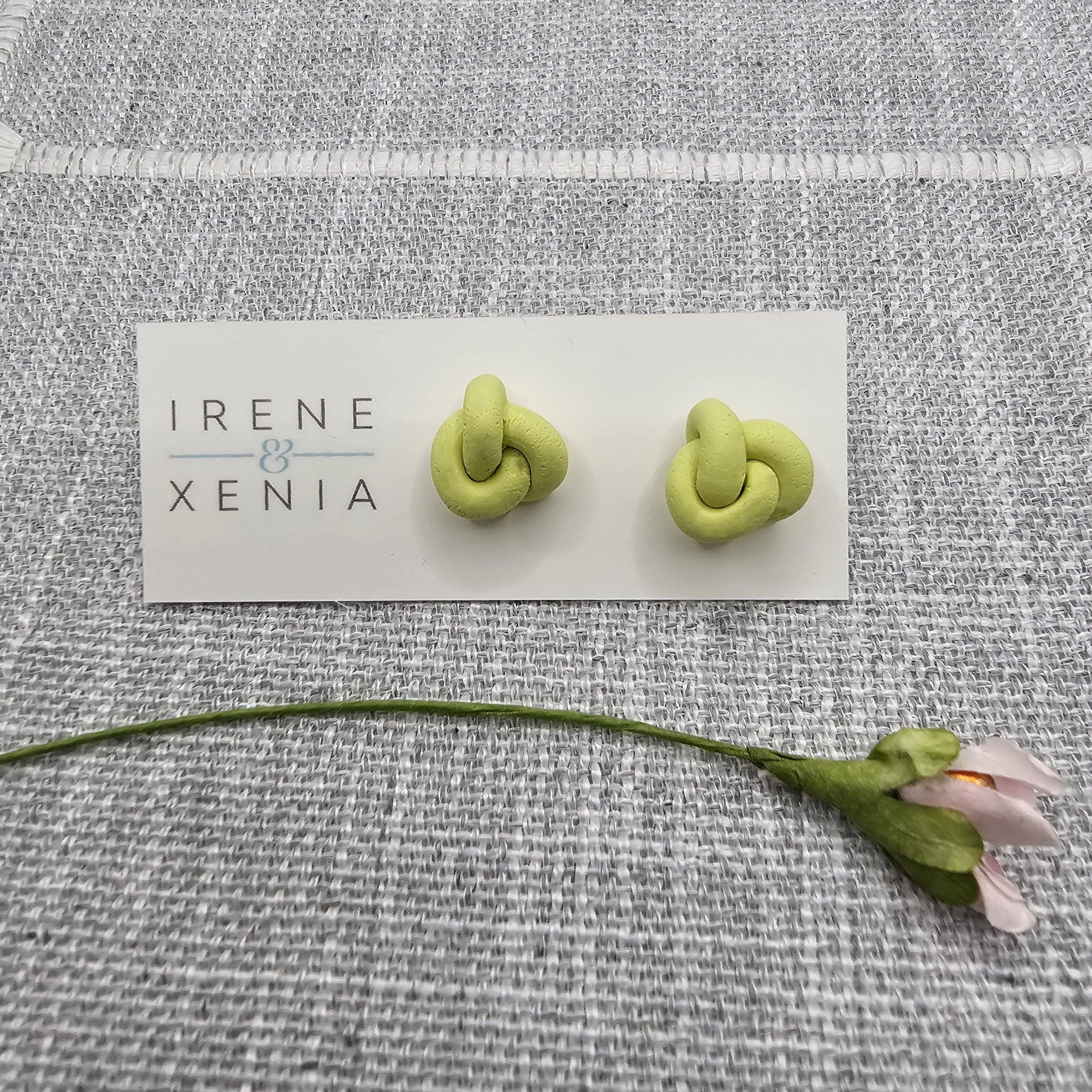 Irene and Xenia - Wholesale Stud/Post Earrings - Knots6