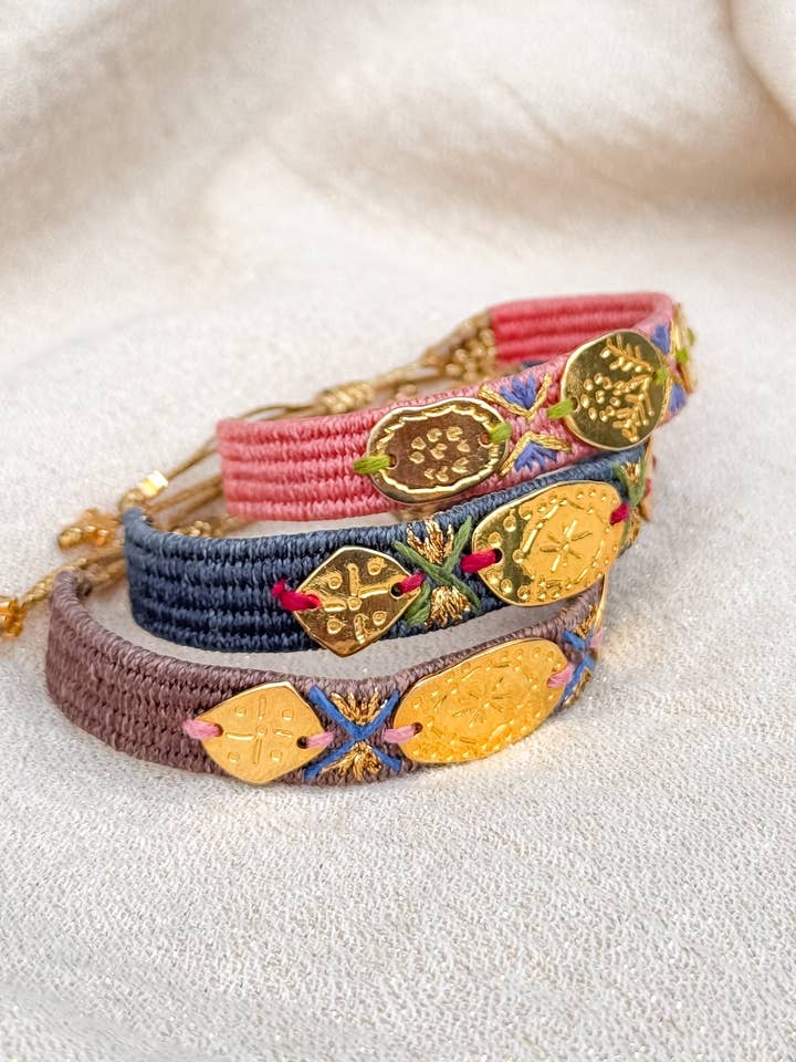 Bracelet Tissé à la Main Arel pour la vente par bohémisse