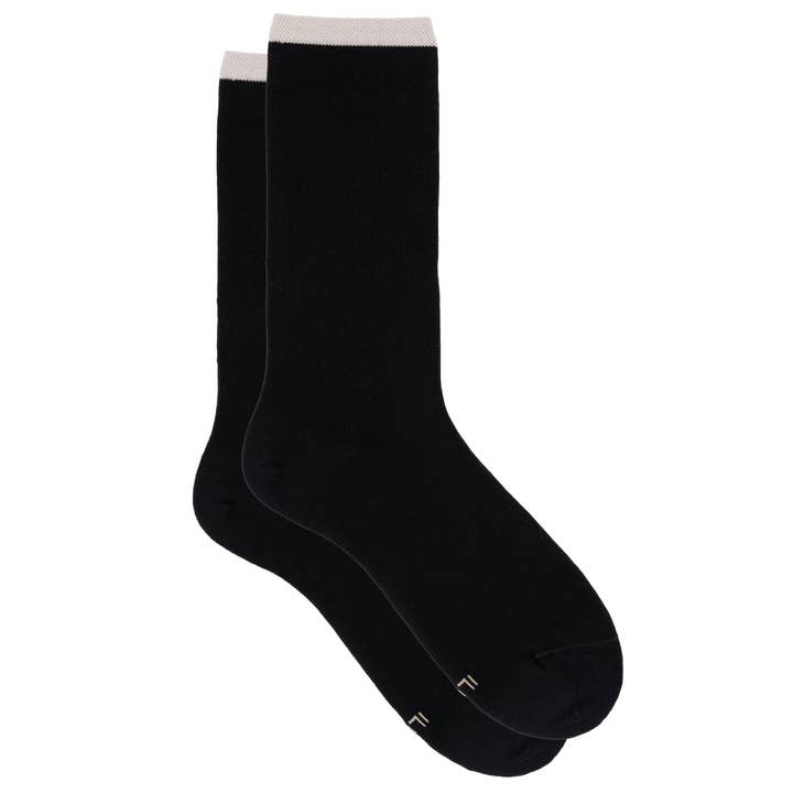 iLux - Venta al por mayor Calcetines - Mujer - Lotus - Bodysock Ligero con Ribete de Tencel2