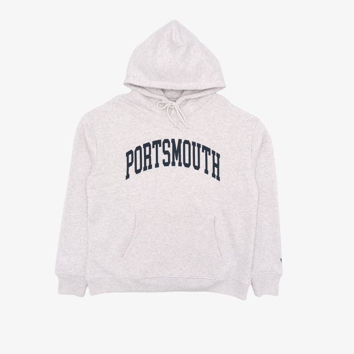Portsmouth Pullover Hoodie in Silver Grey for wholesale by The Just Brand