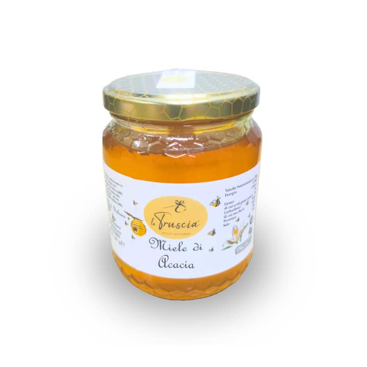 La Truscia Tipico Siciliano - Vendita all'ingrosso Miele - Miele di Acacia 500gr