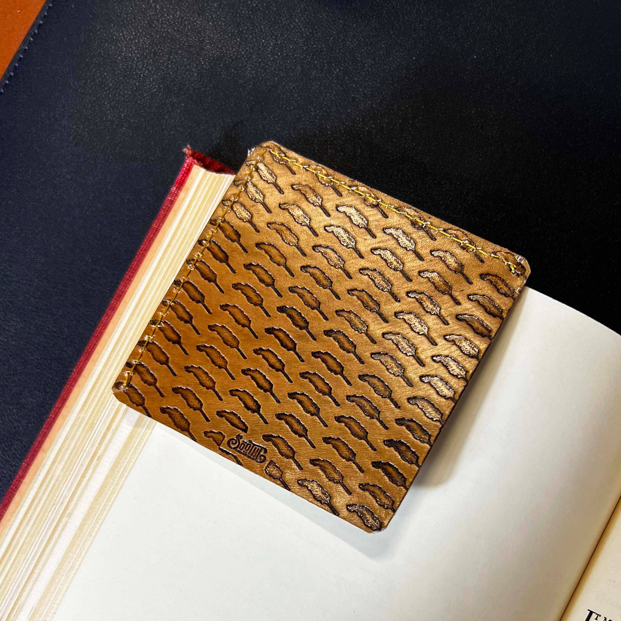 Soothi | Containers Of Creativity - Wholesale Bookmark - Square Leather Bookmarks11