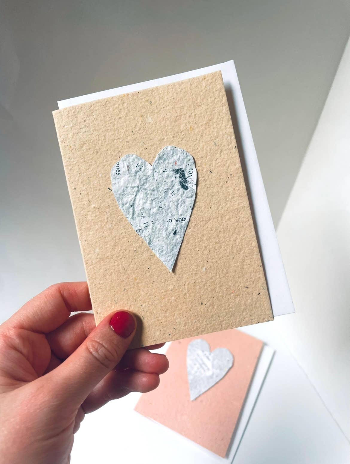 Atelier By Cat - Vente Cartes de Saint-Valentin - mini Magazine Cœur Cartes Fait Main, Articles en Papier Écologiques5