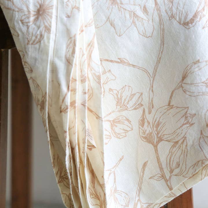 Blush Lilies Tablecloth for wholesale by CG Hunter