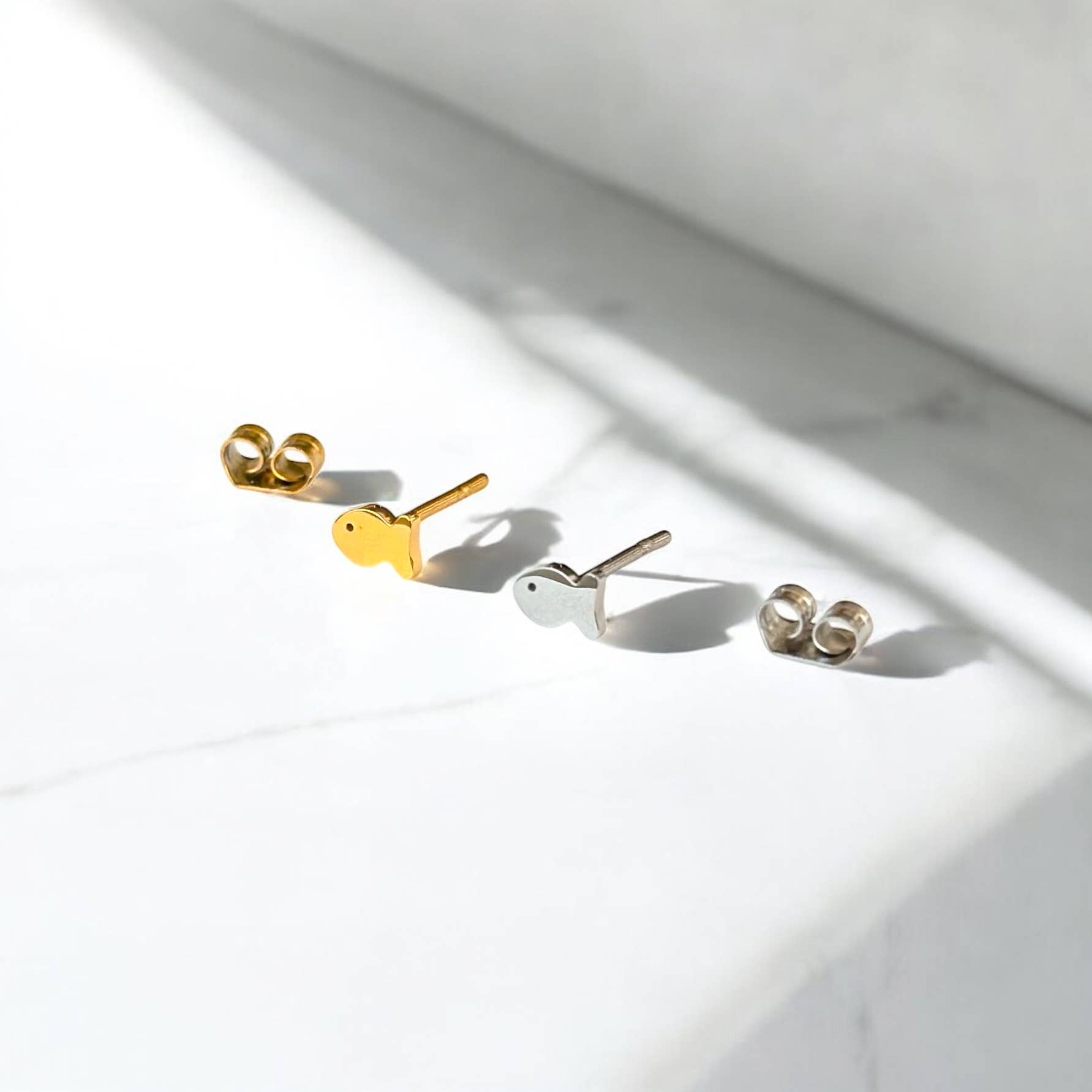 Dainty Little Tiny Things - Wholesale Stud/Post Earrings - Dainty Little Tiny Things | Goldfish | Earring Studs3