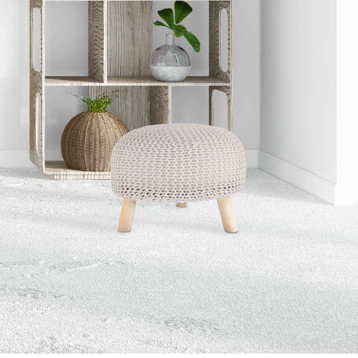 Spitiko Homes Kruk 14„ x20"x20" Ivoor voor wholesale door Spitiko Homes