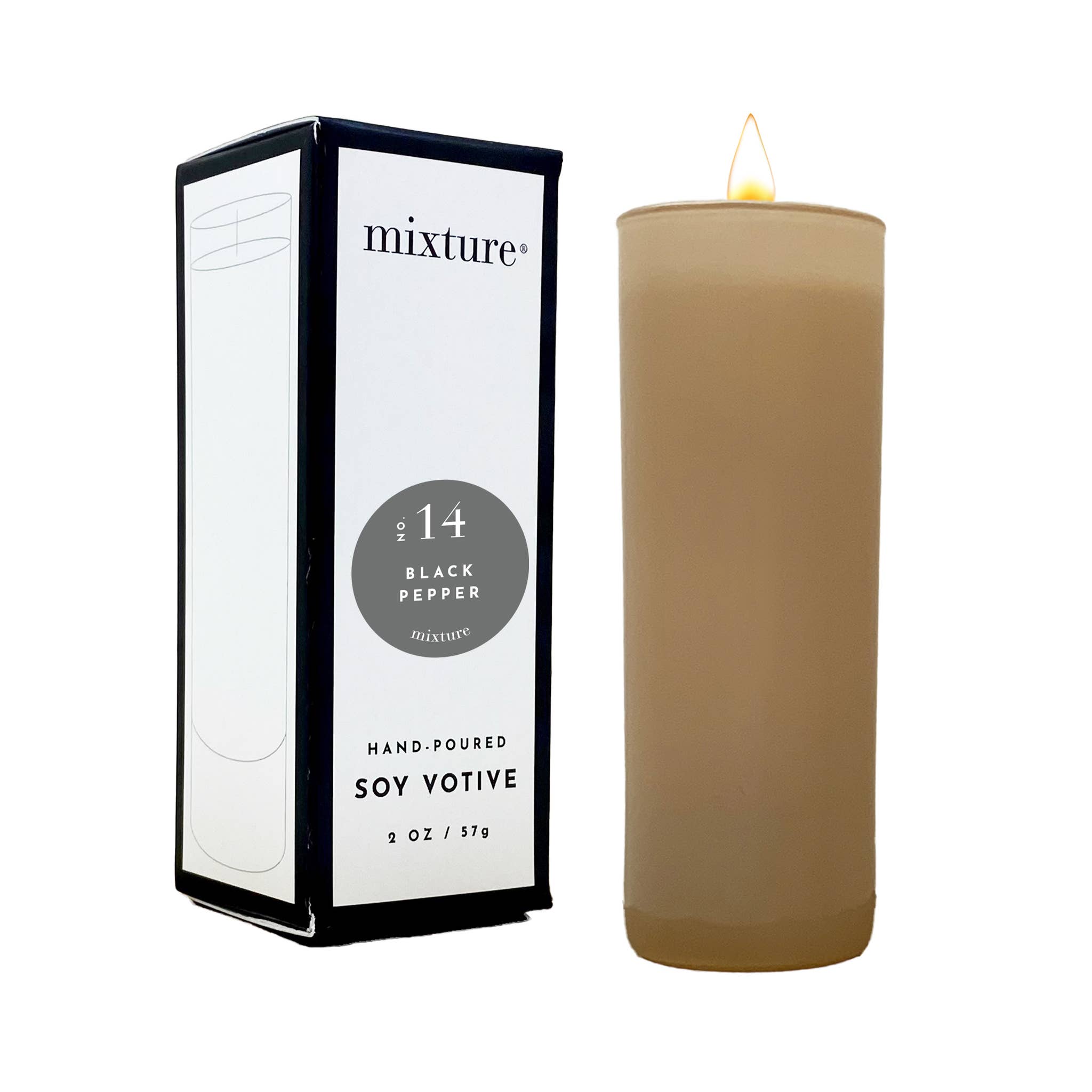 Mixture Home - Wholesale Votive Candle - 2 oz Mushroom Votive3