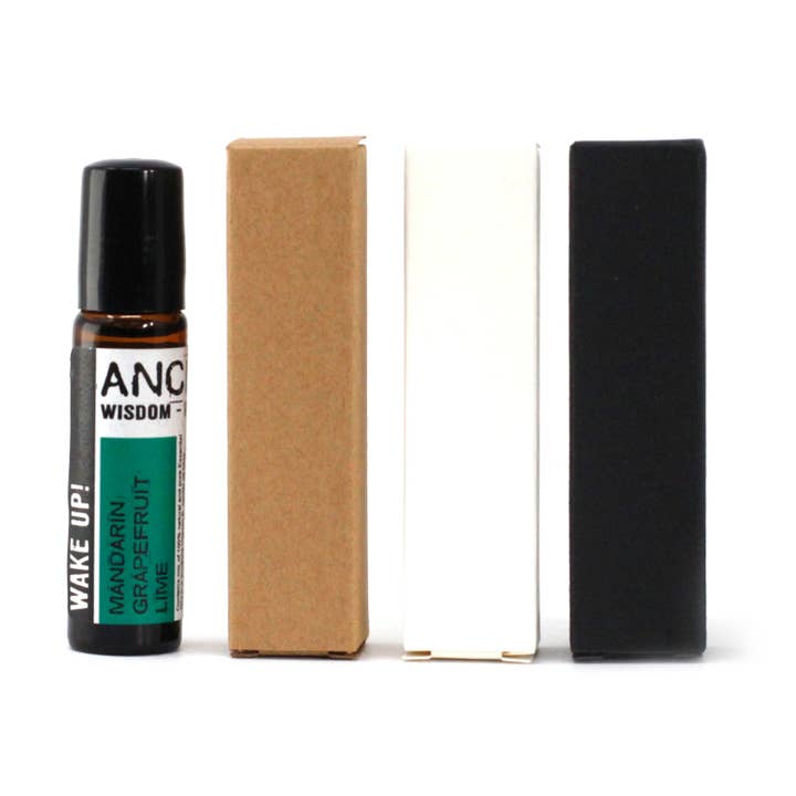 Ancient Wisdom - Wholesale Essential Oil Holder - Box for 10ml Roll On Bottle - White