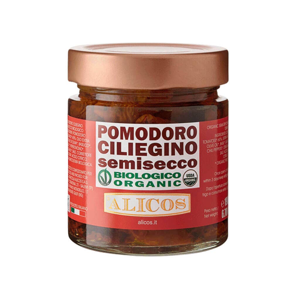 Emporio Sicilia - Wholesale Dried/Dehydrated Vegetables - Organic Semi-Dry Cherry Tomato - Alicos0
