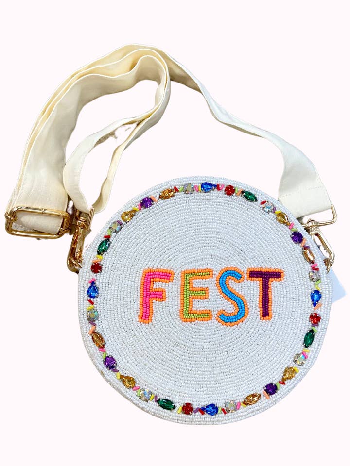 Fest Jeweled Crossbody Purse - Festival for wholesale by Valois Designs