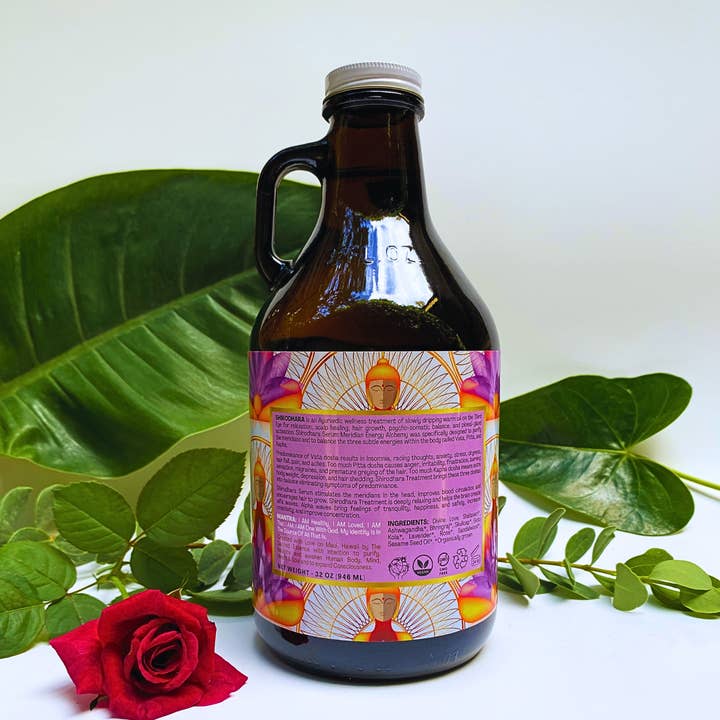 The Sacred Essence - Wholesale Hair Serum - SHIRODHARA SERUM Meridian Activation For Hair Growth - 32oz1