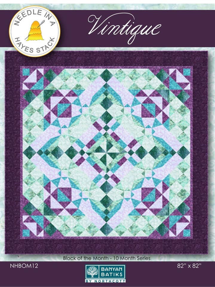 Vintique - Bloc du mois pour la vente par Needle in a Hayes Stack