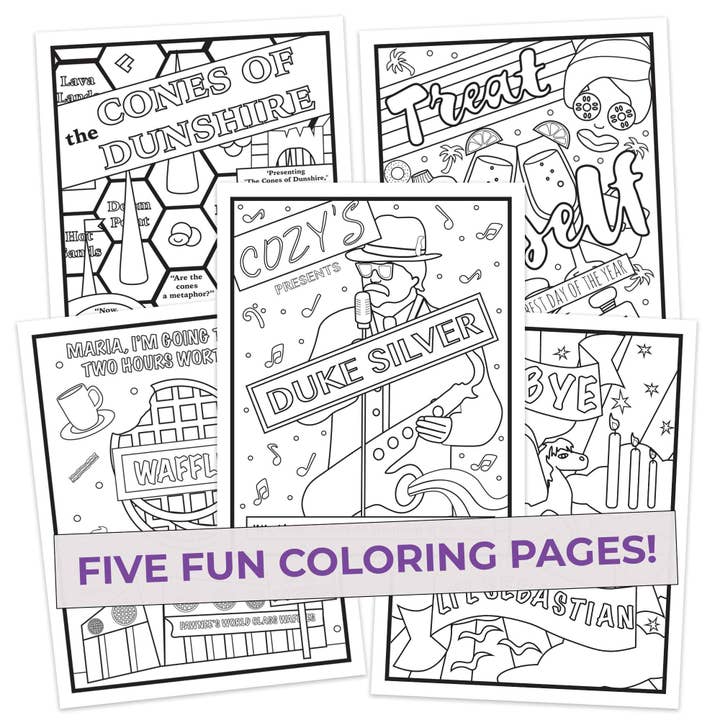 Pop Colors - Wholesale Gag Gift/Novelty Gift - Colors and Recreation Colored Pencils & Coloring Pages Bndle