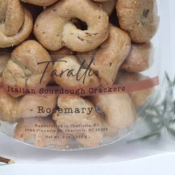 Mano Bella Artisan Foods - Wholesale Crackers - Taralli Crackers - Rosemary