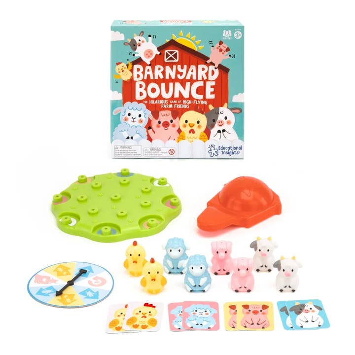 Learning Resources - Wholesale Toy Set - Kids - Barnyard Bounce Game