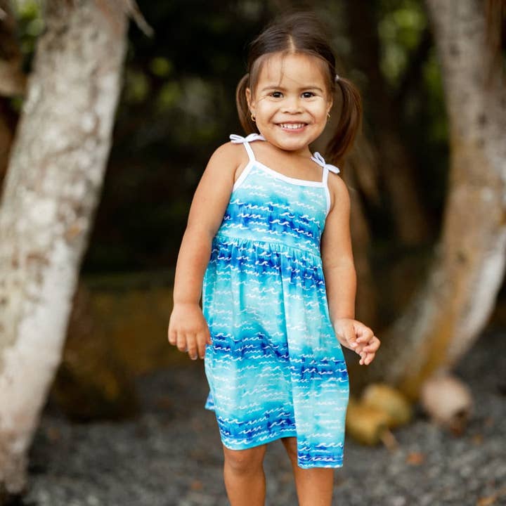 Coco Moon - Wholesale Dress - Kids - Nalu Bamboo Dress1
