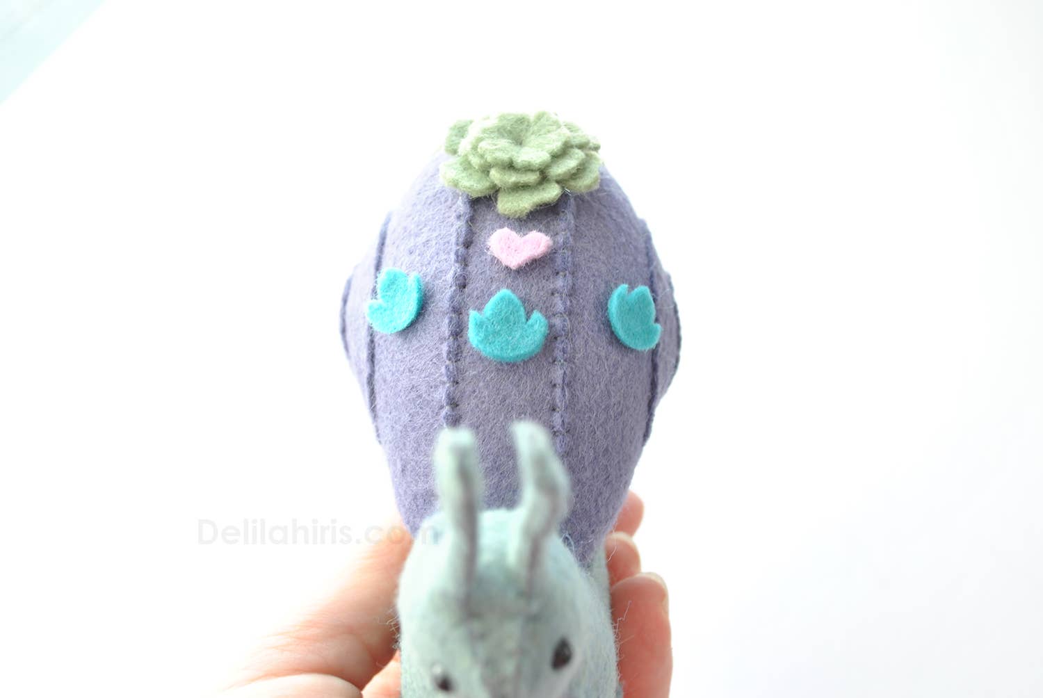 DelilahIris Designs - Wholesale Craft Sewing Kit - Make Your Own Stuffed Snail DIY Kit6