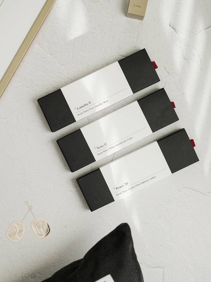 Pack d'encens haut de gamme - 3 parfums pour la vente par Le Rouge Life Inc.