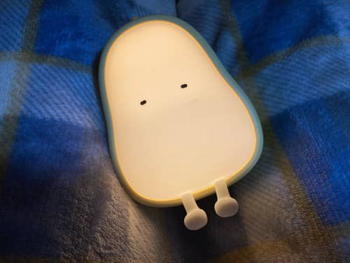 Soft green Pear Night Lamp MUID for wholesale on Faire3