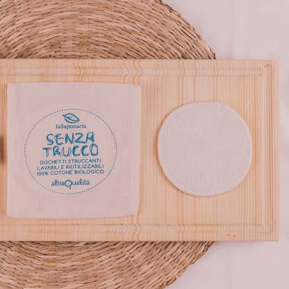 La Saponaria - Wholesale Cotton Pad - Fair Trade Organic Cotton Makeup Remover Pads1