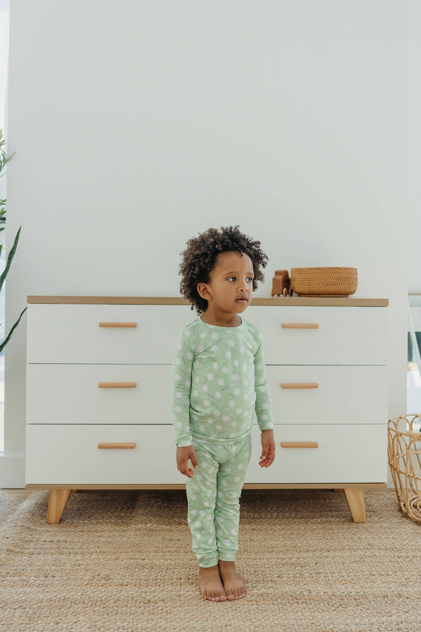 Copper Pearl - Wholesale Sleepwear Set - Kids - 2pc Long Sleeve Pajama Set - Bogey1