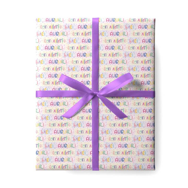 Carta Impacchettamento - Wishes per la vendita all'ingrosso da parte di Very Wonder di Chiara Veri