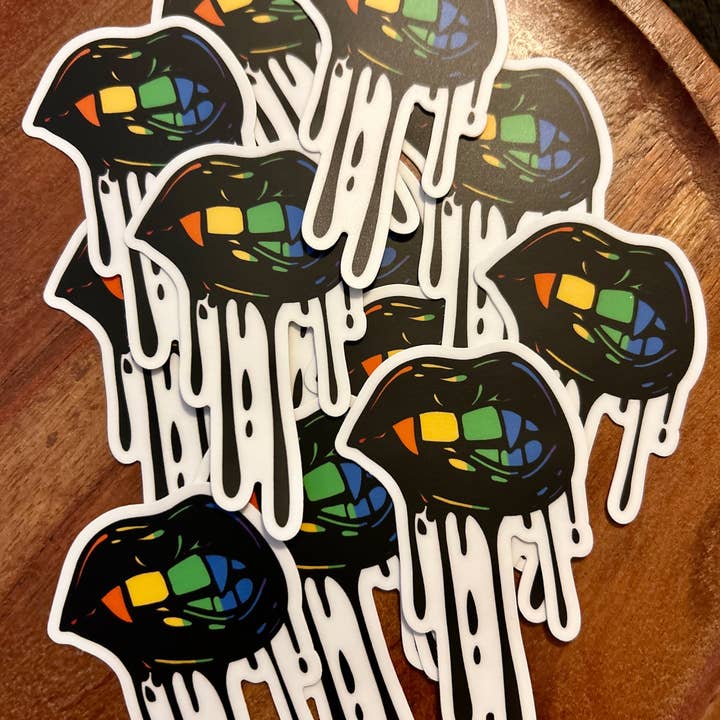 Axle Rose Co - Wholesale Sticker - Bite Me Pride sticker