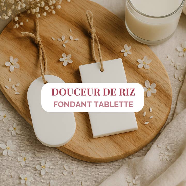 WILD CHILD Bougies & Co - Wholesale Wax melt - "Rice Sweetness" Scented Wax Tablet 10h0