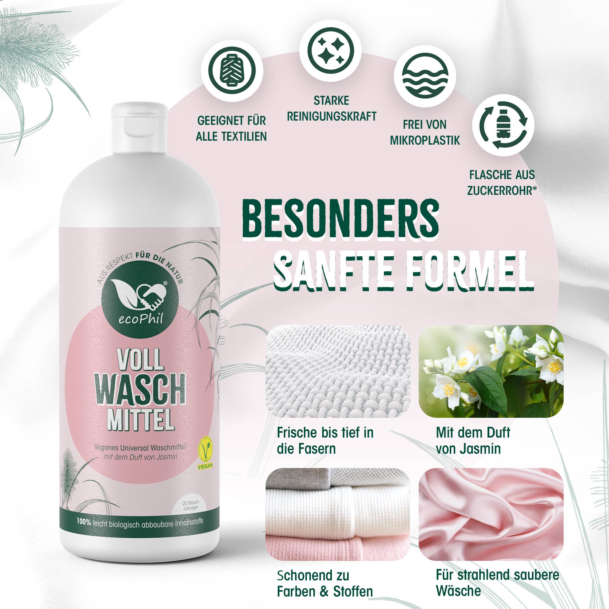 Ecophil GmbH – wholesale Flytande tvättmedel – EcoPhil - kraftfullt tvättmedel för färgade kläder2