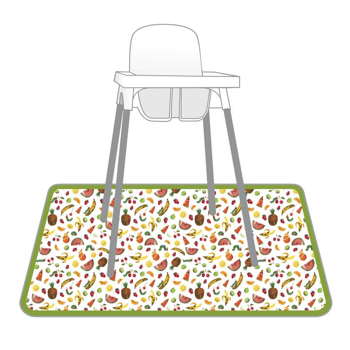 BapronBaby – wholesale Play mat – Kids & baby – Tropical Fruit - Splash Mat - The Very Hungry Caterpillar