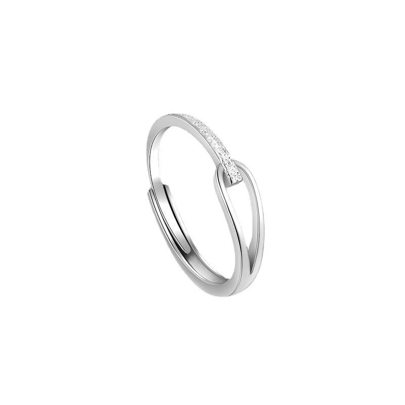 Gemscape UK – wholesale Multi-stone ring – Half and Half design S925 Ring  - in Gold & Silver0