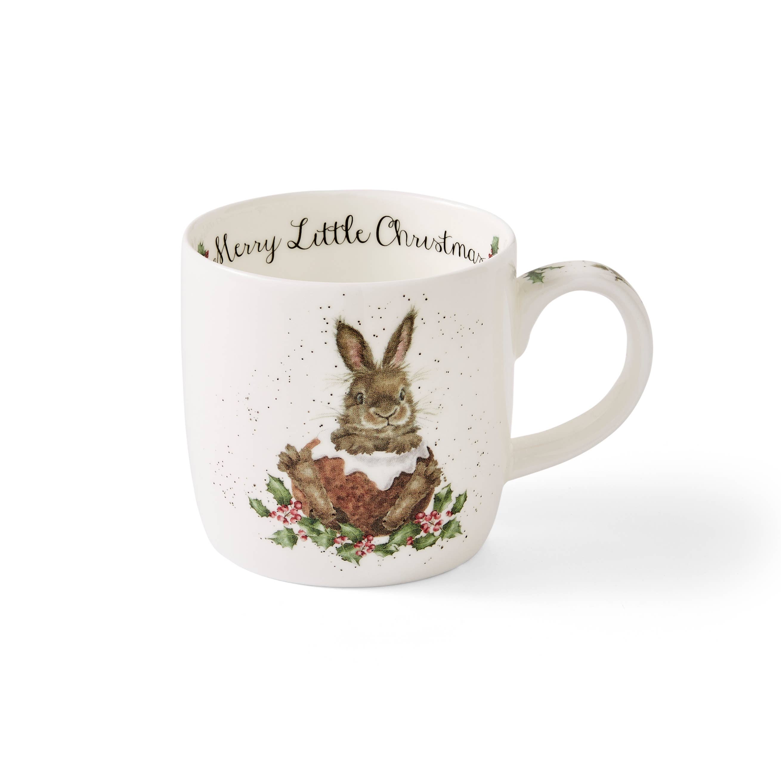 Portmeirion, Spode, Pimpernel, Nacthmann, Wrendale Designs - Wholesale Coffee Mug - Wrendale Merry Little Christmas (Bunny)