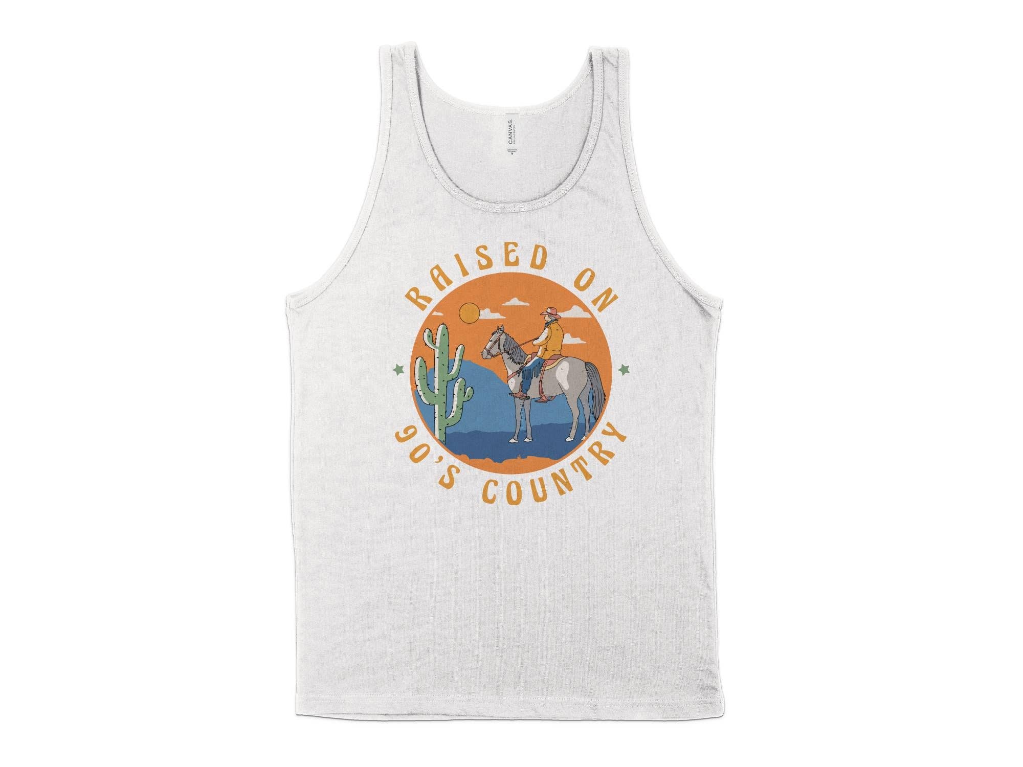 FreakyTeeFactory - Wholesale Screen Printed T-Shirt - Women's - Vintage 90's Country Raised Graphic Tee, Western Cowboy & Horse T-Shirt, Retro Style Shirt21