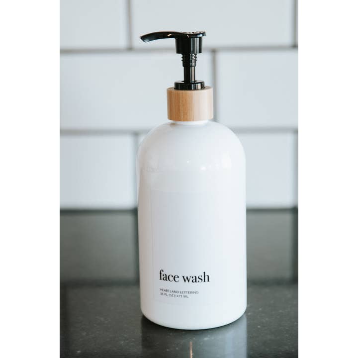 Joie Designs Co. | Refillable Bottles – wholesale Tvåldispenser – Face Wash Dispenser - Påfyllningsbara Flaskor - Minimalistisk inredning