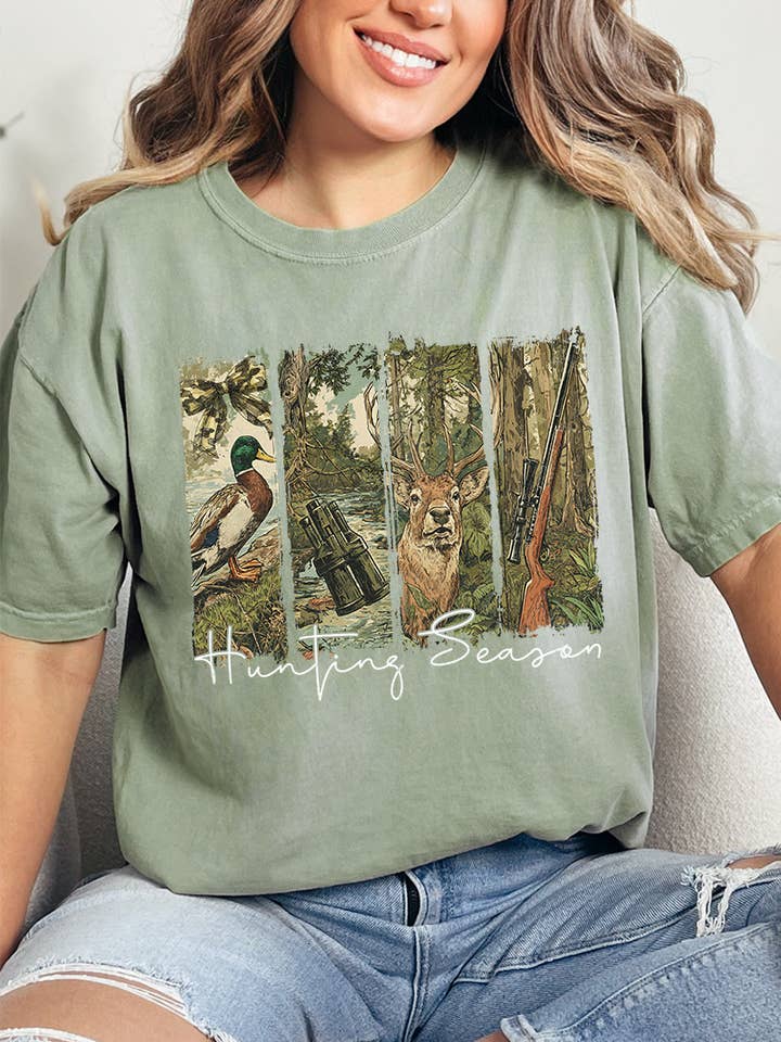 Wild Pursuit Hunting Season Comfort Colors Adult Ring-Spun Cotton Tee for wholesale by Wholesale Accessory Market