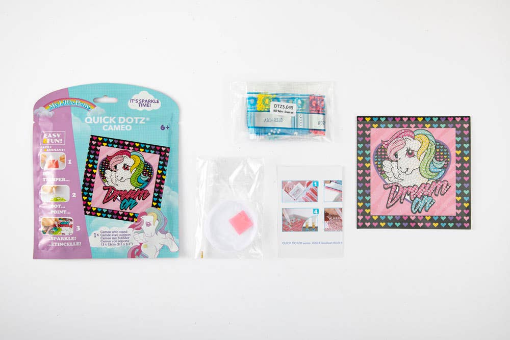 Toysmith - Wholesale DIY Craft Kit - Kids - Diamond Dotz MLP Retro - Dream on1