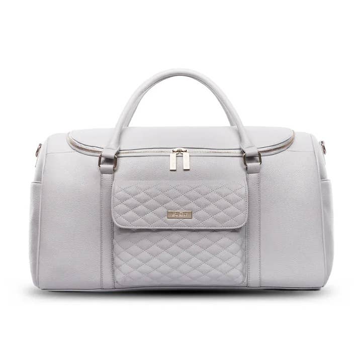 Weekender Travel Bag | Stone Grey for wholesale by Luli Bebe