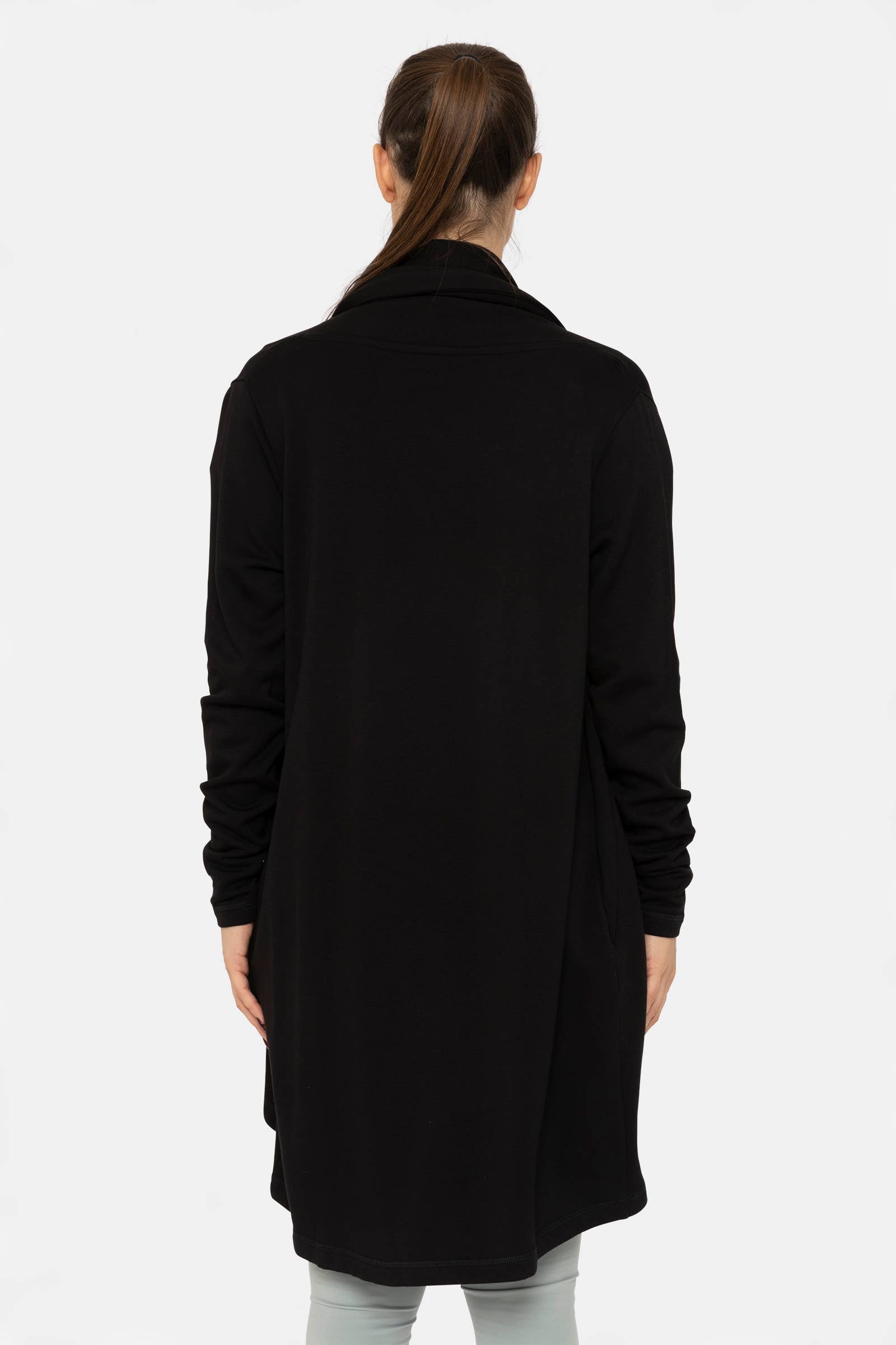 Mono B - Venta al por mayor Cárdigan - Mujer - Cárdigan abierto fluido con forro polar2