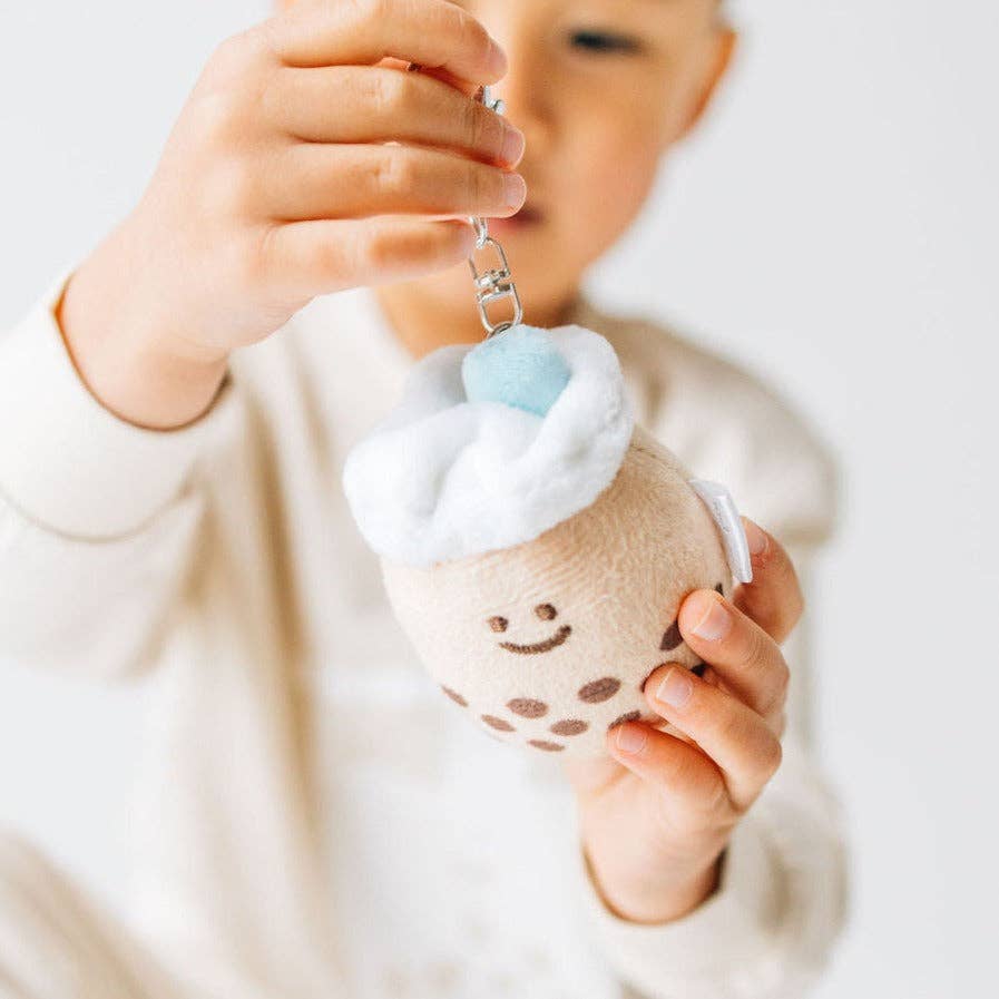 A Jar Of Pickles - Wholesale Keychain - Women's - Mini Boba Milk Tea Bag Charm Plushie Keychain3