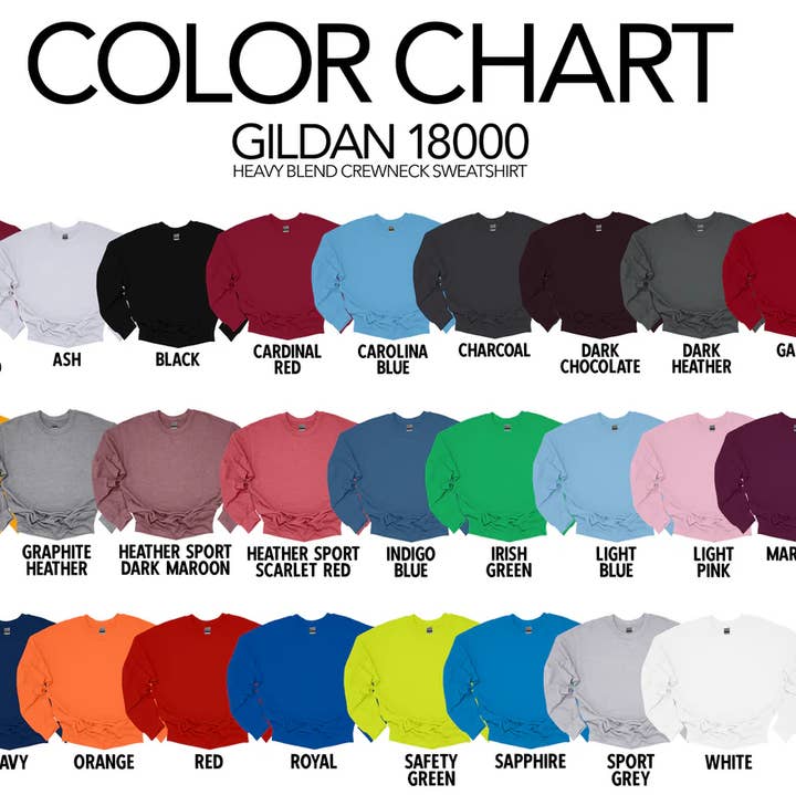 McKenzie’s Infinity LLC - Wholesale Sweatshirt - Unisex - Custom Split Colored, Two-Toned, Crewneck1