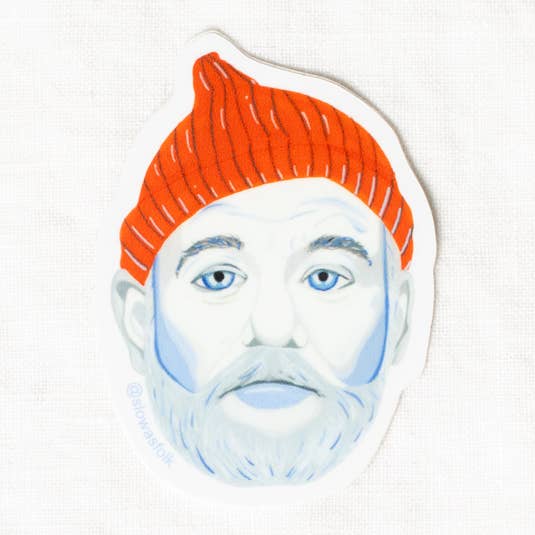 Bill Murray Stickers for wholesale by Slow As Folk