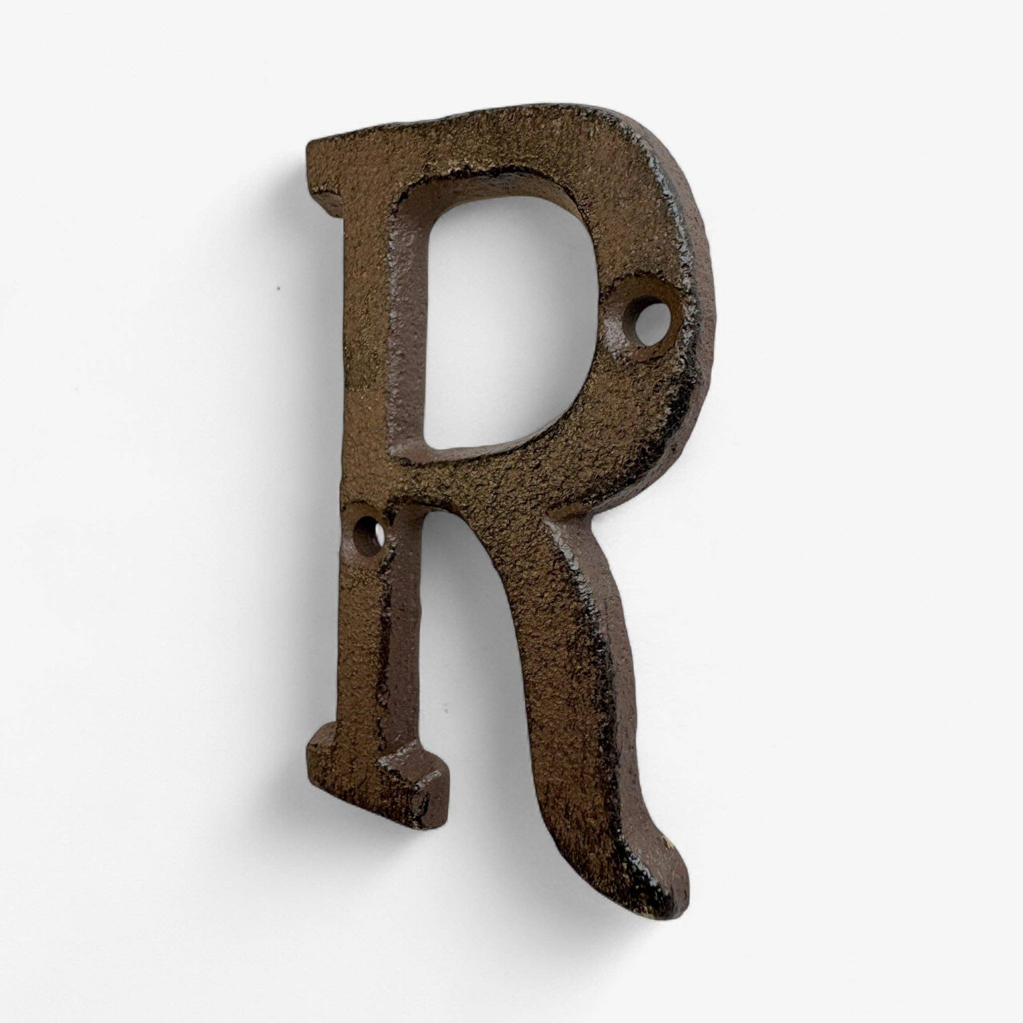 Iron & Blossom - Wholesale Wall Accent - Rustic Cast Iron Alphabet Individual Letters, Vintage Wall Decor Accents3