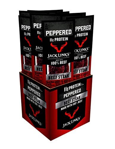 Shop The King - Wholesale Jerky - Jack Links Link Steak Blk Pepp 1 oz 12 Per Box0
