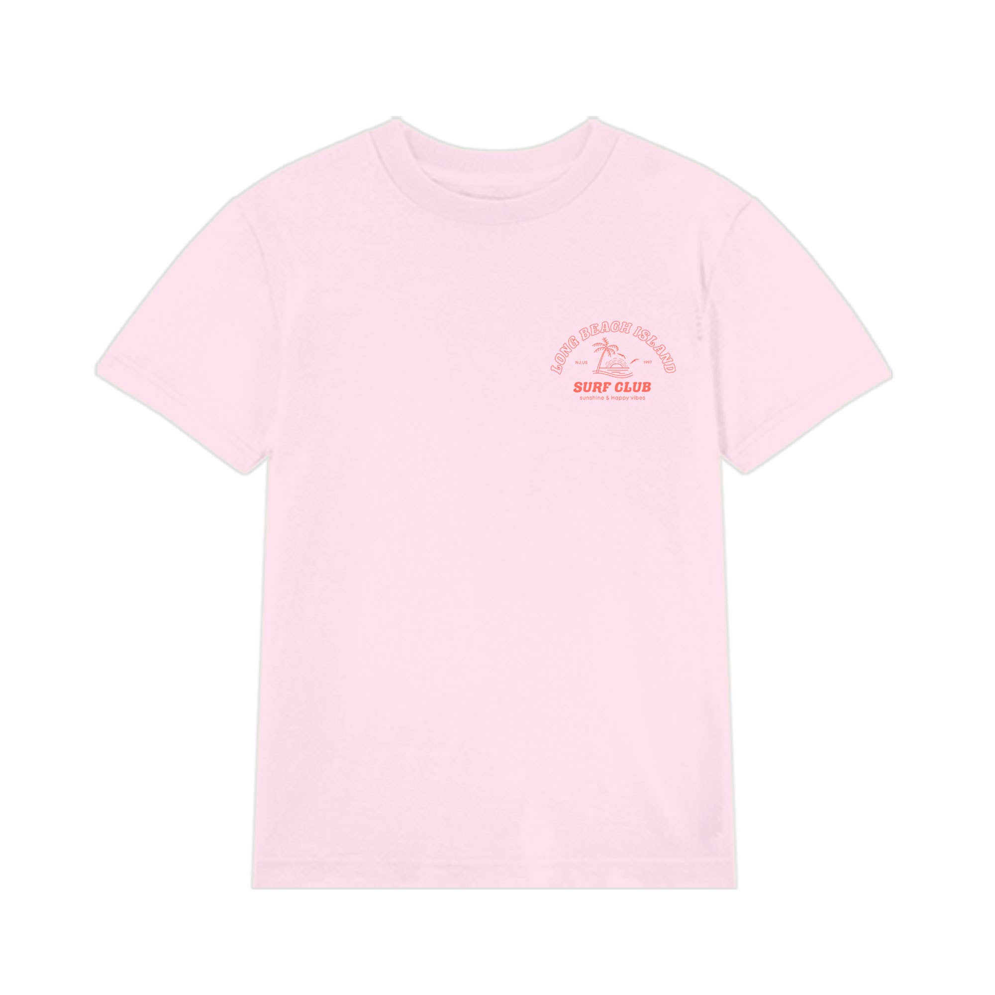 Port 213 - Wholesale Screen Printed T-Shirt - Kids - Kids Pink Island T-Shirt-Girls, Boys3