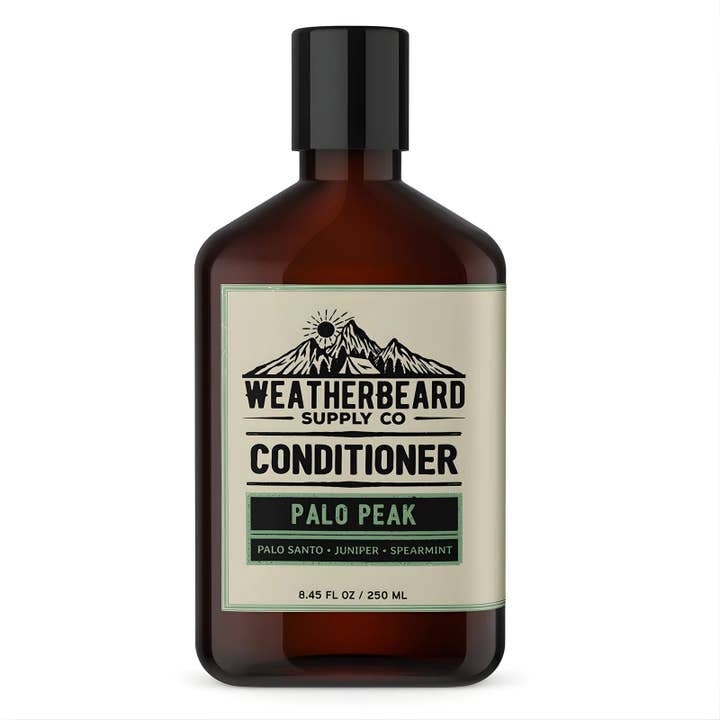 Palo Peak Beard Conditioner - Palo Santo, Juniper Berry, Spearmint for wholesale by Weatherbeard | Beard Oils, Balms, Butters, & Cologne For Men
