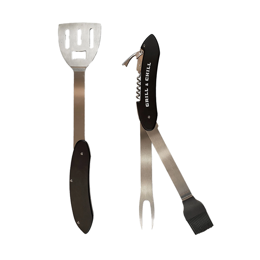 Lucky Jack – wholesale Outdoor grill tools – BBQ 5-in-1 – Kitchen & Grill Utensil (10 pk. skid)2