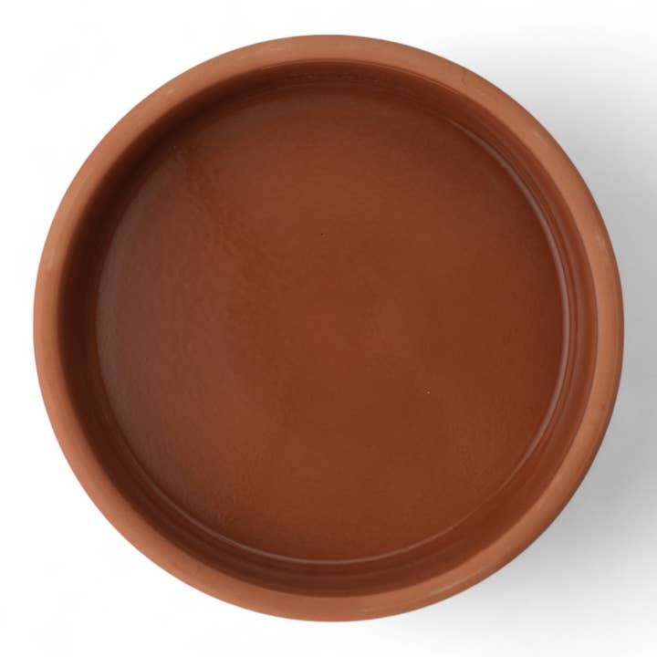Terracotta Casserole Dishes – Ruabon, Earthy Red-Brown – 23cm for wholesale by Bascuda